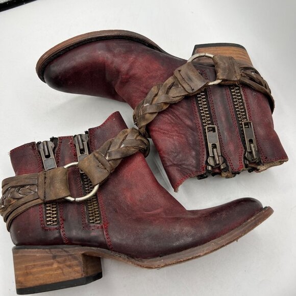 Freebird by Steven Clash Leather Ankle Boot Size 6 - Picture 6 of 13